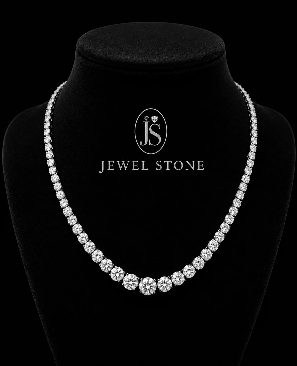 Graduated Diamond Necklace