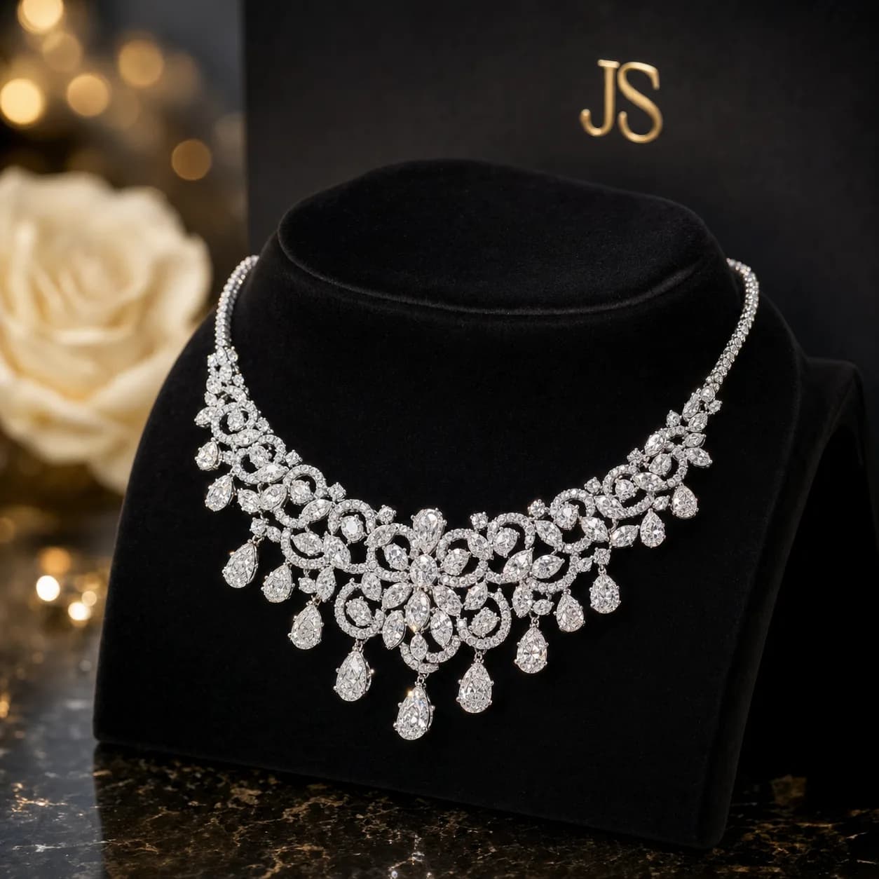 Statement Diamond Necklace
