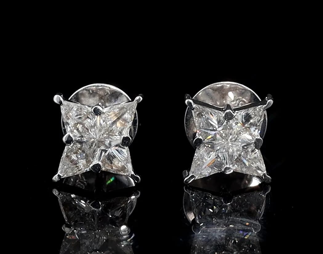 Star Piecut Earrings