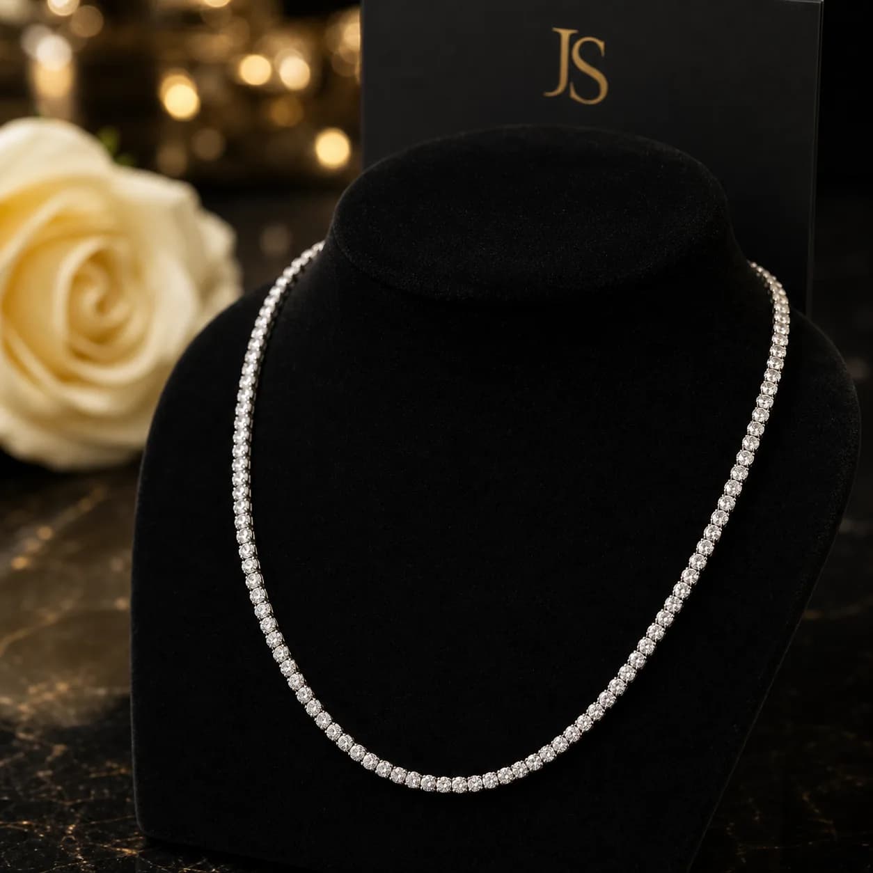 5CT Tennis Necklace
