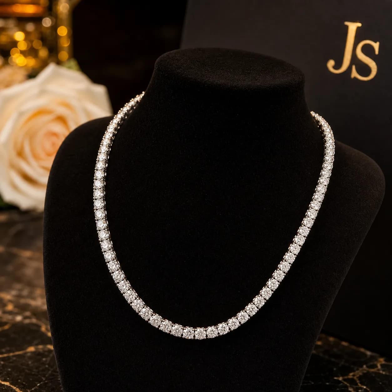 8CT Tennis Necklace